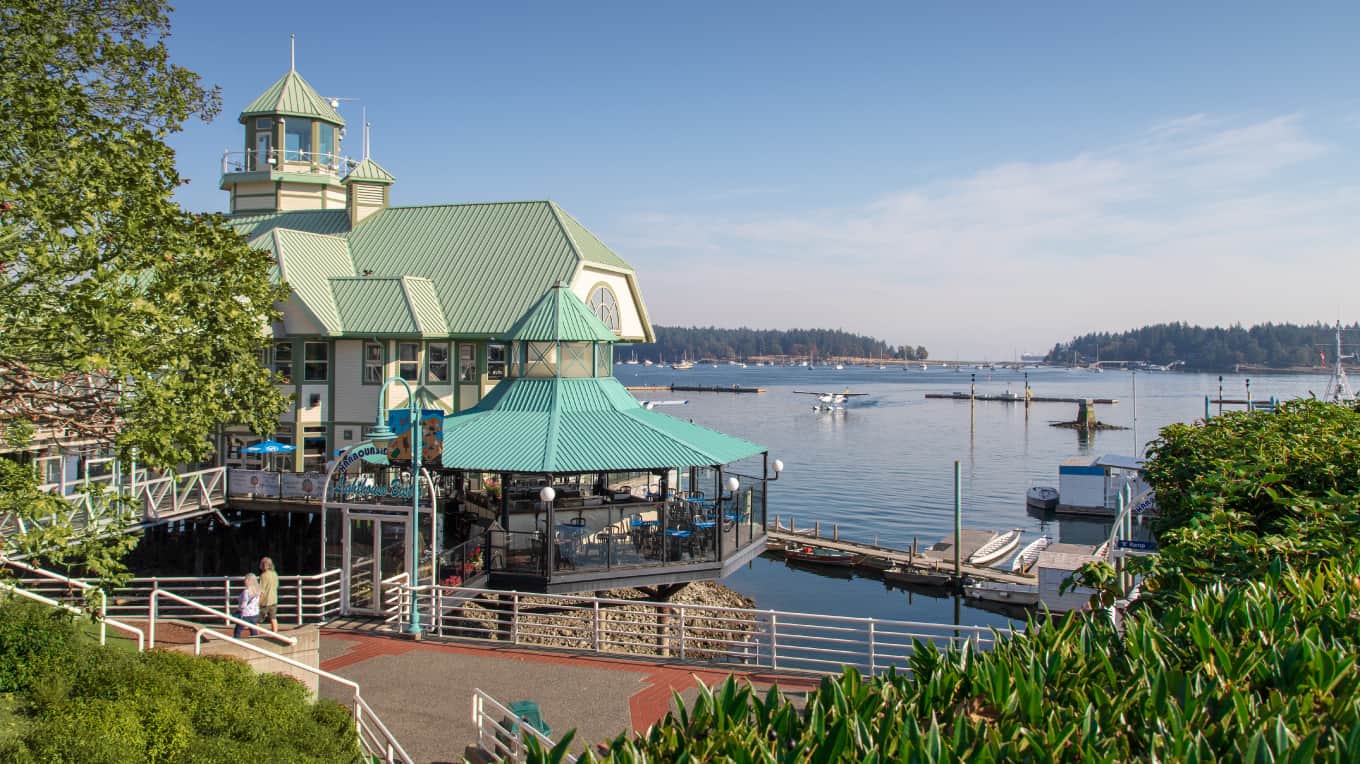 the Nanaimo harbour