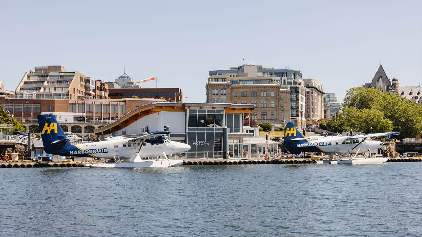 Harbour Air's Victoria terminal