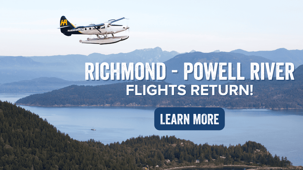 Harbour Air brings back flights between Richmond and Powell River due to increasing demand